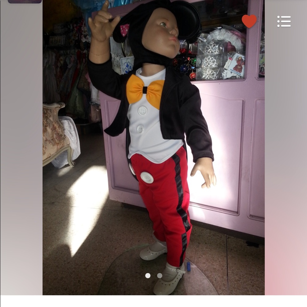 Mickey Mouse costume toddler